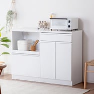 大容量キッチンカウンター (幅118cm)