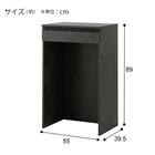 ゴミ箱上ラック(Fm206 PA9055 GY) 2枚目画像