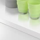 キッチンカウンター (鏡面仕様 幅120cm ホワイト) 2枚目画像