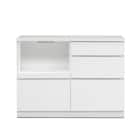 キッチンカウンター (鏡面仕様 幅120cm ホワイト) 7枚目画像