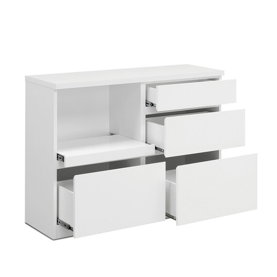 キッチンカウンター (鏡面仕様 幅120cm ホワイト) 8枚目画像