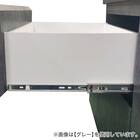 キッチンカウンター (鏡面仕様 幅159.5cm ホワイト) 4枚目画像