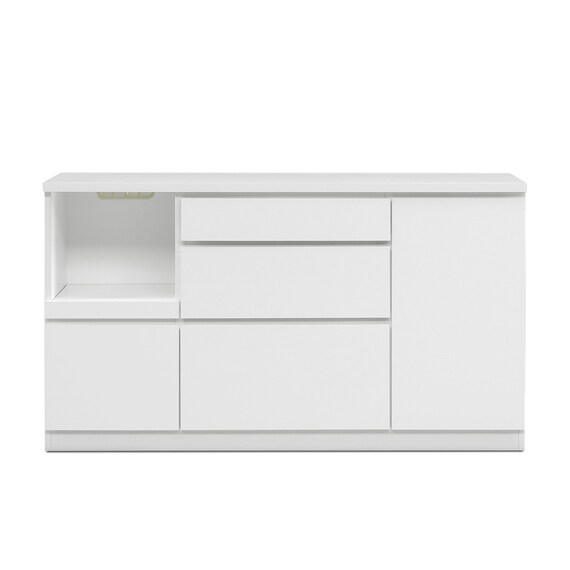 キッチンカウンター (鏡面仕様 幅159.5cm ホワイト) 7枚目画像