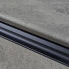 石目柄モダンカウンター (オープンタイプ 幅60cm グレー) 11枚目画像