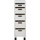 桐製野菜庫(VG79-25 5段浅型 WW) 2枚目画像