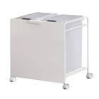 ダストワゴン(SV 26Lペール2個付きWH) 3枚目画像