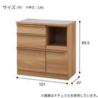 キッチンカウンター(ST508 100CT NA) 3枚目画像