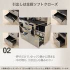 キッチンカウンター(TMK501 120KB WWH) 4枚目画像