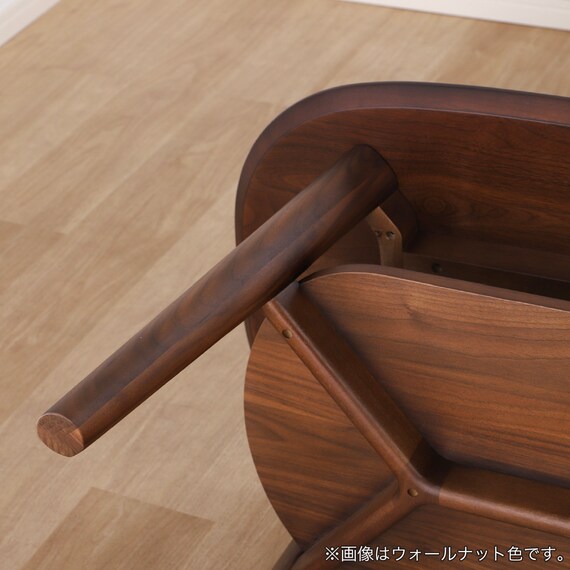 リビングテーブル(ソル 幅120cm WN-MBR)【島忠ホームズ商品】 7枚目画像