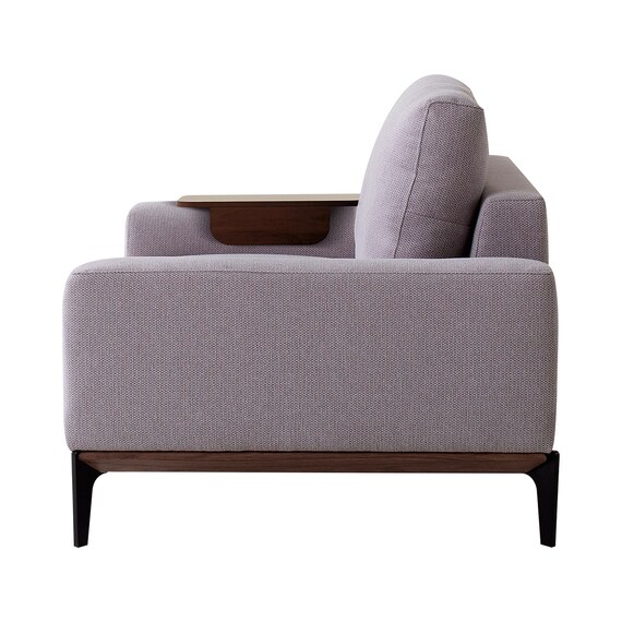 3人掛けソファ 布張りタイプ (SA01 LGY) 5枚目画像