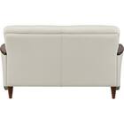 2人掛けワイドソファ 本革(一部合成皮革)タイプ (YK01 LGY) 9枚目画像