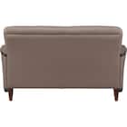 2人掛けワイドソファ 本革(一部合成皮革)タイプ (YK01 DGY) 9枚目画像