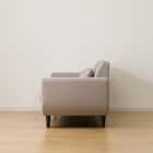 2人掛けコンパクトソファ 布張りタイプ (CX01 BE) 9枚目画像