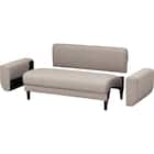 2人掛けコンパクトソファ 布張りタイプ (CX01 BE) 14枚目画像