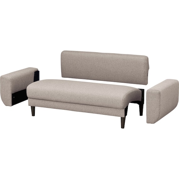 2人掛けコンパクトソファ 布張りタイプ (CX01 BE) 14枚目画像