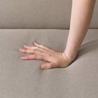 2人掛けコンパクトソファ 布張りタイプ (CX01 BE) 17枚目画像