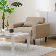 1人掛けコンパクトソファ 布張りタイプ (CX01)