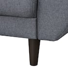 2人掛けコンパクトソファ 布張りタイプ (CX01 GY) 11枚目画像