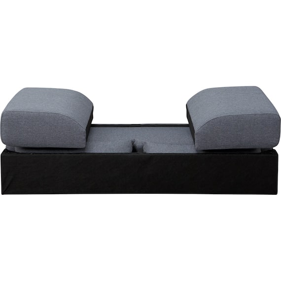 2人掛けコンパクトソファ 布張りタイプ (CX01 GY) 14枚目画像