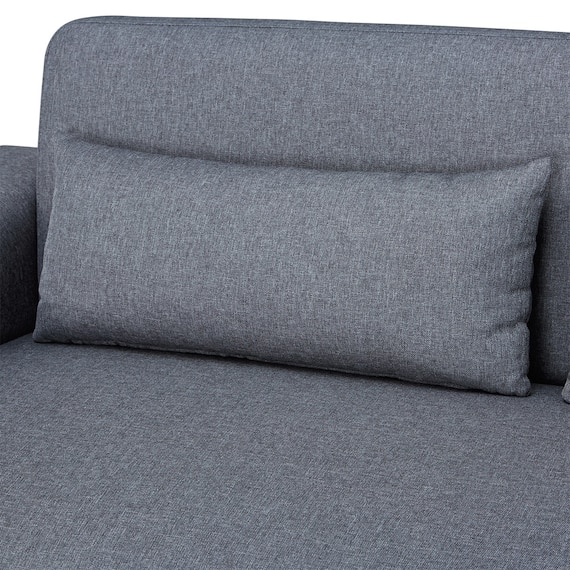 2人掛けコンパクトソファ 布張りタイプ (CX01 GY) 15枚目画像