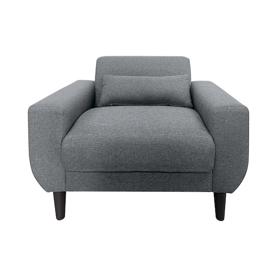 1人掛けコンパクトソファ 布張りタイプ (CX01 GY) 8枚目画像