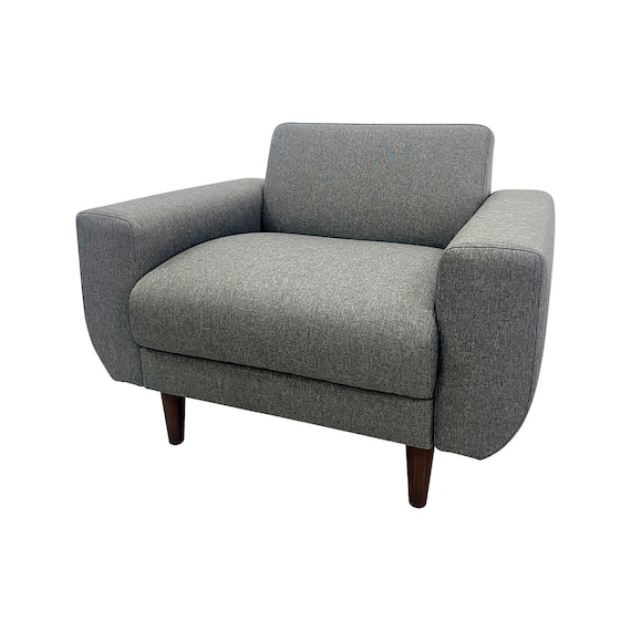 1人掛けコンパクトソファ 布張りタイプ (CX01 GY) 9枚目画像