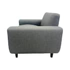 1人掛けコンパクトソファ 布張りタイプ (CX01 GY) 11枚目画像