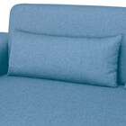 2人掛けコンパクトソファ 布張りタイプ (CX01 BL) 8枚目画像