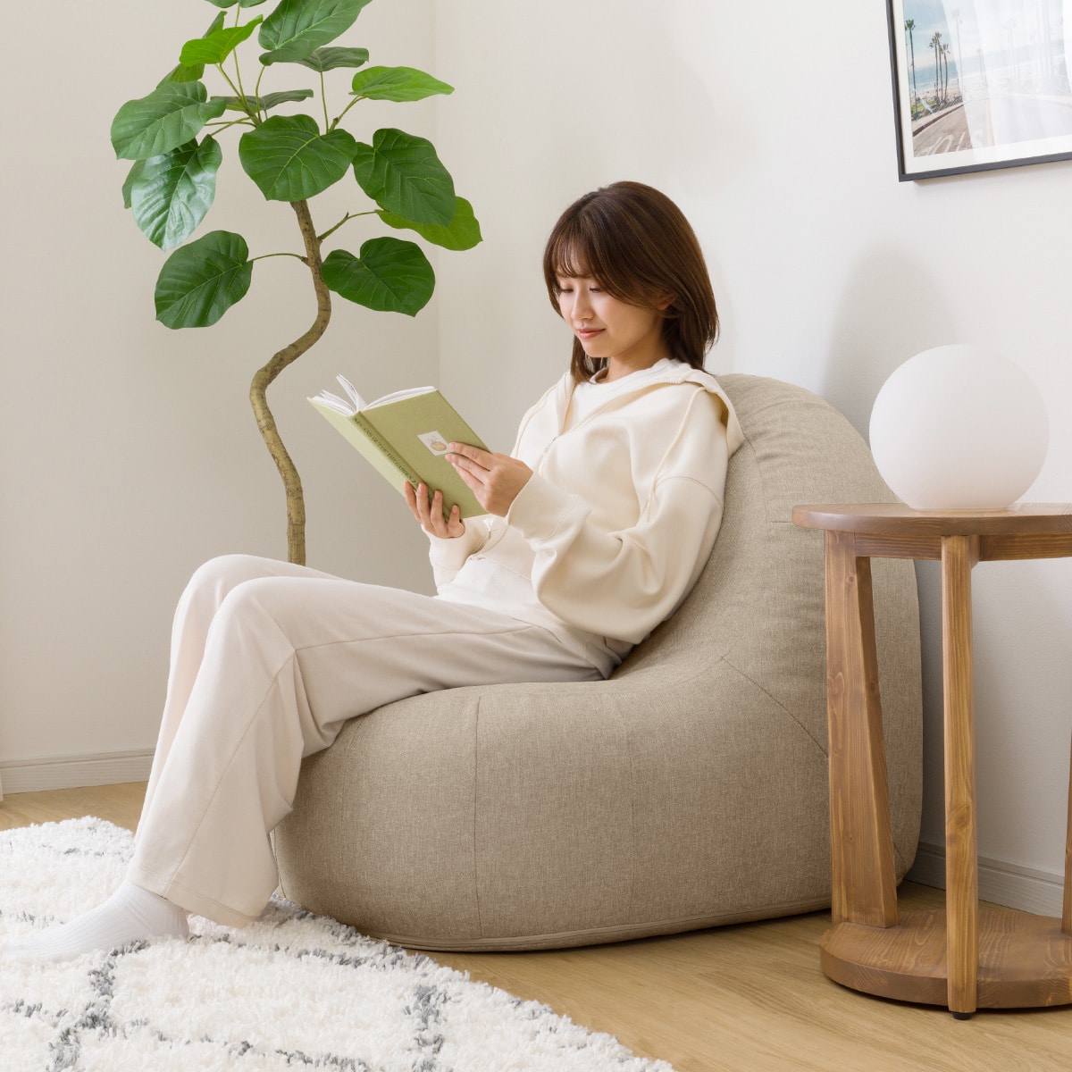 カバーが洗える 1人掛けふわもちソファ専用】カバー (MO) | ニトリ