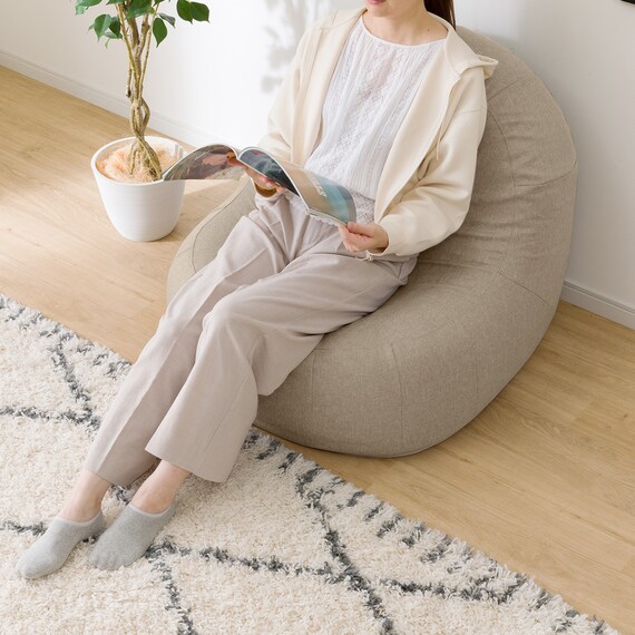 【カバーが洗える 1人掛けふわもちソファ専用】カバー (MO) 5枚目画像