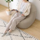 【カバーが洗える 1人掛けふわもちソファ専用】カバー (MO) 5枚目画像