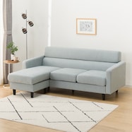 布張りL型ソファ(DJ06ー2)