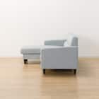 L型ソファ 布張りタイプ (DJ06ー2 GY) 9枚目画像