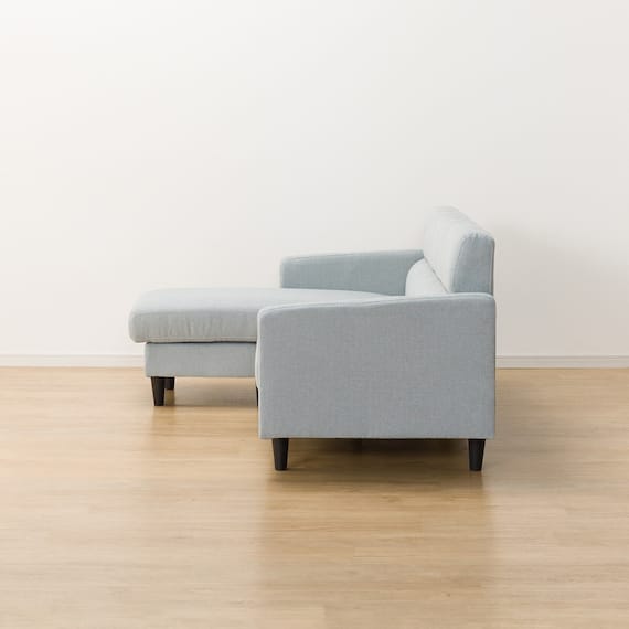 L型ソファ 布張りタイプ (DJ06ー2 GY) 9枚目画像