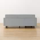 L型ソファ 布張りタイプ (DJ06ー2 GY) 10枚目画像