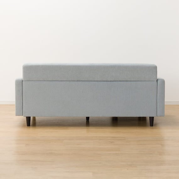 L型ソファ 布張りタイプ (DJ06ー2 GY) 10枚目画像