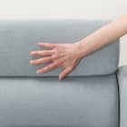 L型ソファ 布張りタイプ (DJ06ー2 GY) 11枚目画像