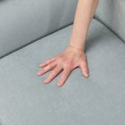 L型ソファ 布張りタイプ (DJ06ー2 GY) 12枚目画像