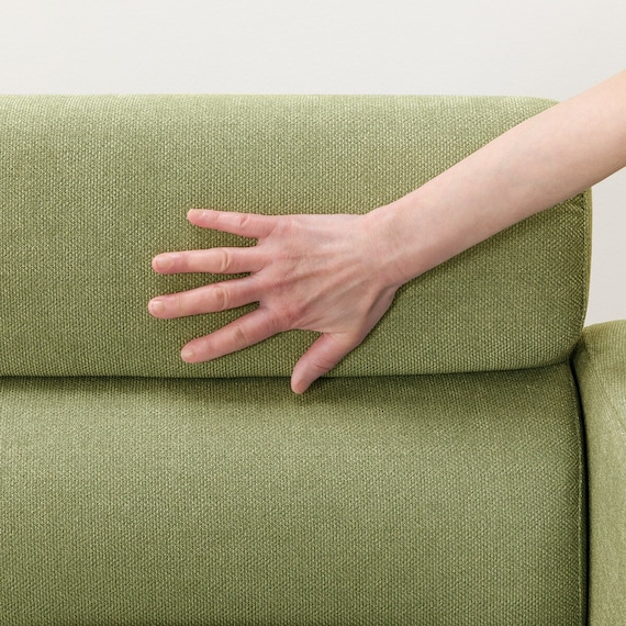 L型ソファ 布張りタイプ (DJ06ー2 GR) 11枚目画像