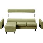 L型ソファ 布張りタイプ (DJ06ｰ2 GR) 15枚目画像