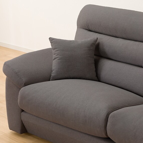 3人掛けソファ 布張りタイプ (Nポケット BS12 S-LO AQ-MGY) 16枚目画像