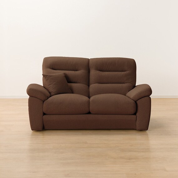 2人掛けソファ 布張りタイプ (Nポケット BS12 S-LO AQ-BR) 12枚目画像