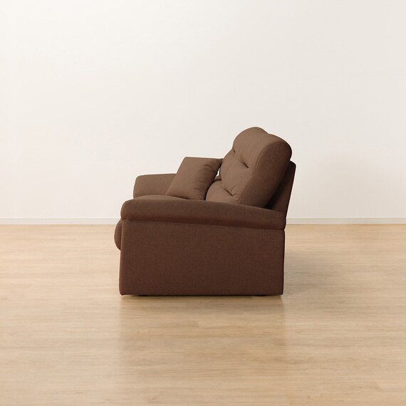 2人掛けソファ 布張りタイプ (Nポケット BS12 S-LO AQ-BR) 14枚目画像