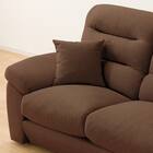 2人掛けソファ 布張りタイプ (Nポケット BS12 S-LO AQ-BR) 16枚目画像