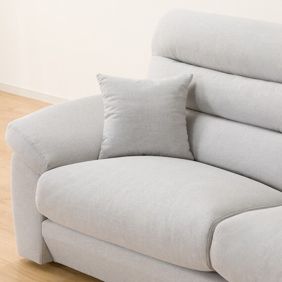 3人掛け布張りソファ(Nポケット BS12 H-LO Nシールド AQ-LGY) 17枚目画像