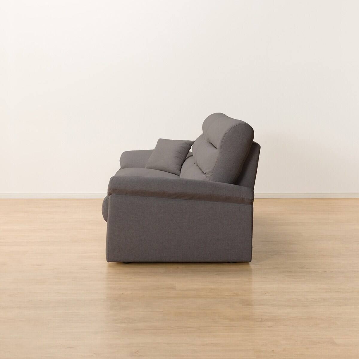 ●下記場所のみ送料無料●2024年2月製●ニトリ Nポケット●ソファ 3人掛け布張りソファ(Nポケット BS12 S-LO Nシールド AQ-MGY) | ニトリ