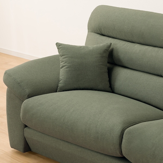 3人掛け布張りソファ(Nポケット BS12 S-LO Nシールド AQ-YGR) 17枚目画像