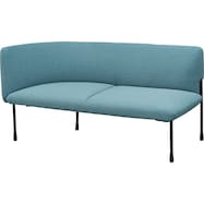 布張り片肘2人掛けソファ(SD12)