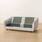 3人掛け布張りソファ(ポケット BS09 NシールドAQ-LGY) 10枚目画像