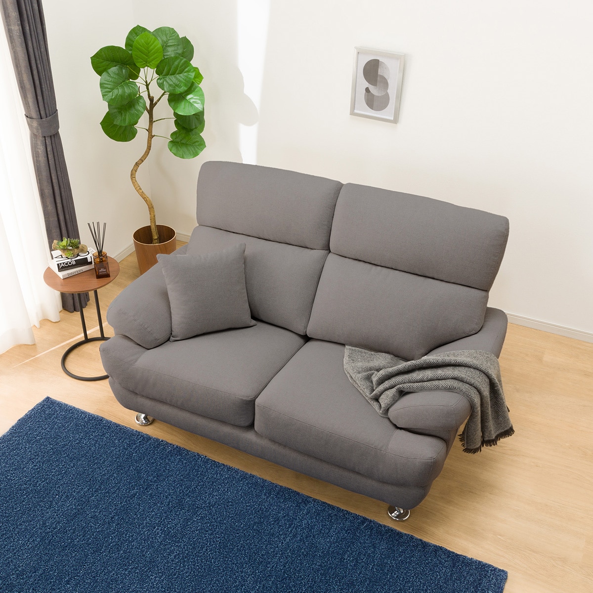 2人掛けソファ 布張りタイプ (Nポケット BS13 AQ-MGY) | ニトリネット